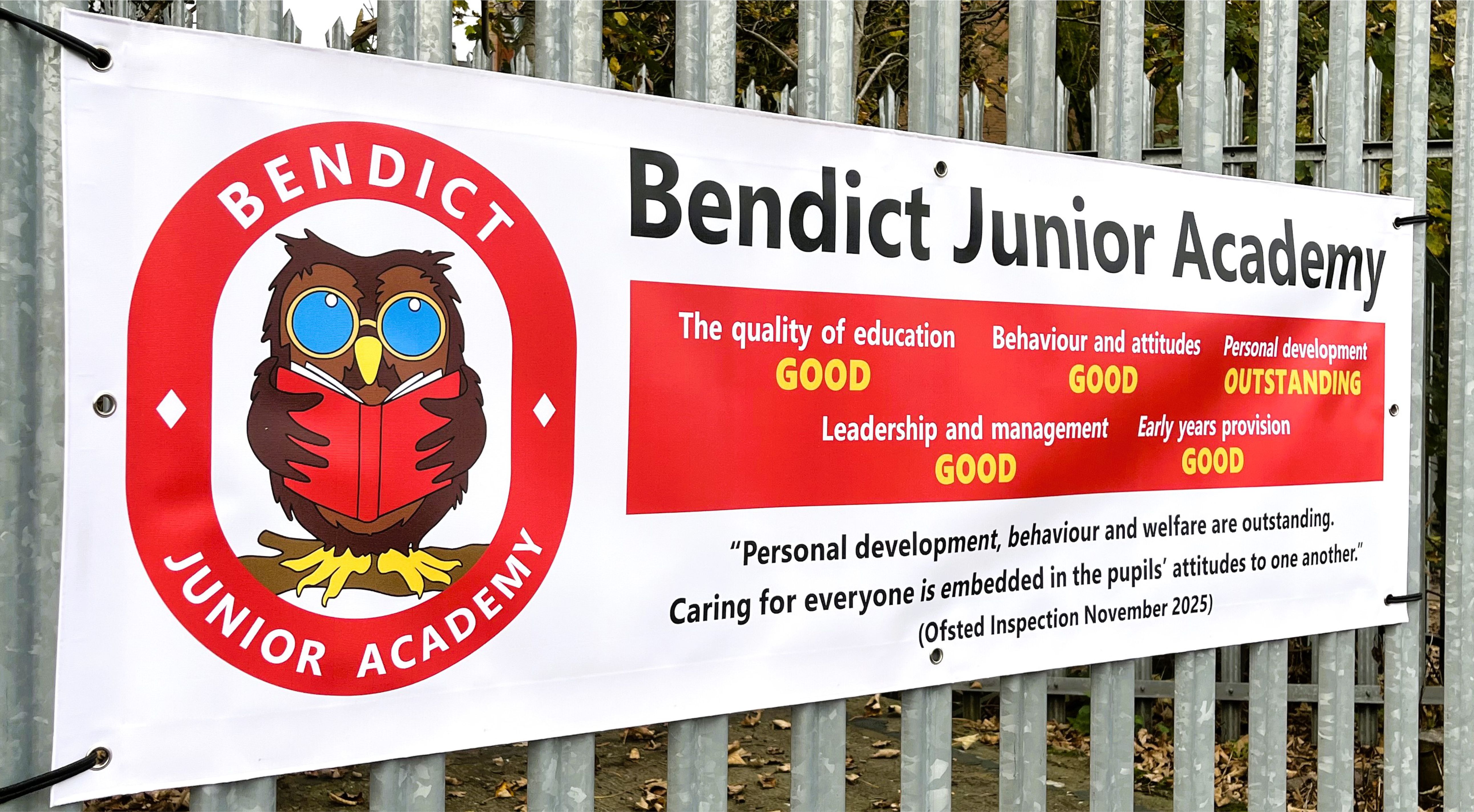 School Ofsted Banner